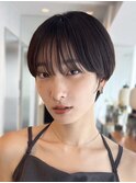ショートヘアショートカットコンパクトショートくびれショート