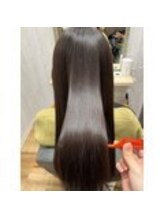 お客様施術例1【上福岡】埼玉/ケアプロ／髪質改善