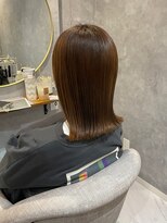 アオアクア 新越谷店(AO-AQUA)&nbsp;外はねミディアム・ナチュラル質感・軽やかヘア・トレンドヘア