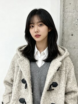 エイチ 大阪梅田(H) マッシュウルフボブパーマミルクティーベージュシルバーアッシュ