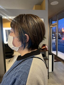 コレットヘア(Colette hair) 【ISHIKAWA】酸性ストレート／イヤリングカラー／ショートボブ