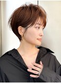 ショートヘア/ショートカット/ショートボブ/30代40代50代/表参道