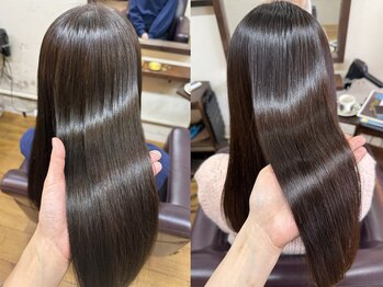 コトナ(kotona)の写真/蓄積されたダメージや、クセでまとまらない髪でお悩みの方必見★感動のサラツヤ髪を実現します◎
