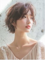 メルバ(Melva)&nbsp;黒髪/ボブルフ/ネビージュ/小顔/ワンレン/カット/髪質改善/前髪