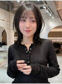 □丸みショートボブ/レイヤー/20代30代40代50代/顔周りカット