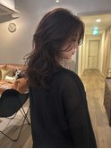 無重力パーマ　コテ巻き風パーマ　韓国風パーマ
