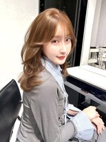リアン バイ キートス(Lien by kiitos) 柔らか韓国っぽベージュ×ザクザクレイヤー