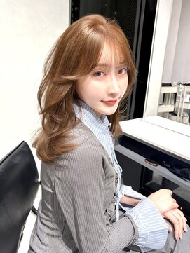 リアン バイ キートス(Lien by kiitos) 柔らか韓国っぽベージュ×ザクザクレイヤー