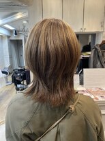 ヘアアンドメイク アリス(hair&make ALICE produce by COLT)&nbsp;ソフトマッシュウルフ　イノア　ミディアム