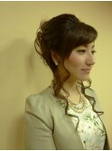 華やかカールアップ