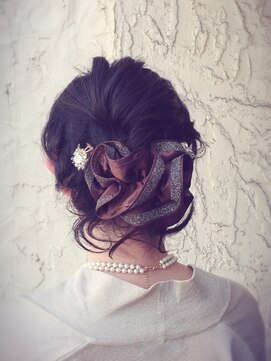 パティオン(PATIONN) ヘアアクセサリーを使った簡単ロープ編みアレンジスタイル☆