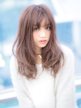 マルジュ(Marge) 【hair make Marge】ゆるウェーブ×ピンクベージュ