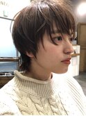 抜け感ナチュラルショート