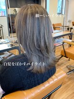 ノラキチジョウジ(NORA KICHIJOJI)&nbsp;#白髪をぼかすハイライト#細いハイライト#白髪染め#20代30代40代