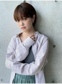 【The C 森谷やよい】耳掛けして可愛い◎丸みショート