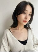 【BAYROOM】韓国風オルチャンレイヤー×セピアアッシュ