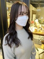ヘアー アイス ルーチェ(HAIR ICI LUCE)&nbsp;ベージュカラー　マロンカラー　透明感カラー　担当中西