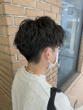 サロンドミルク 新百合ヶ丘店(salon de MiLK) ツイストスパイラルパーマ　メンズフェード【新百合ヶ丘】