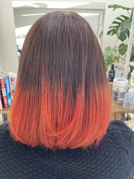 リラックスヘアーサロン ワッカ(Relax Hair Salon WAKKA) 派手カラー