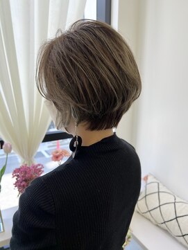 リル(re'll) 《花屋併設》ハイライト［酸性ストレート/ヘアセット]