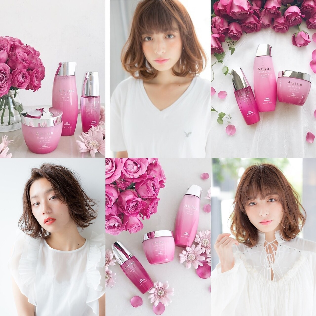 【新規・平日限定クーポン】カット＋美髪艶カラー＋超音波トリートメント付き