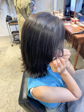 シェノン サントル(CHAINON CENTRE) 前髪/マチルダボブ/ピンクベージュ/インナーグレージュ