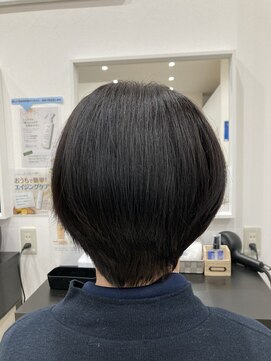 ビーズカラーイオン 酒田南店 N.グレイカラー根元染め