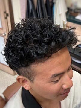 アポロカットステージ 相模大野店 アップバング/ツーブロックマッシュ<理容室>[メンズ/相模大野]