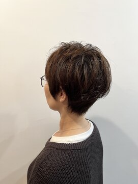 ピュアソウル(Pure Soul) 【カットで髪質改善】ニューヨークドライカット★大人ショート