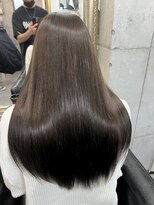 ラグズ 茅ヶ崎(LAGUZ)&nbsp;ラベンダーブラウン×うる艶質感髪質改善♪リンゴ幹細胞