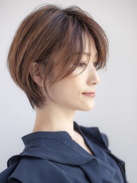 アッシュ 清瀬店(Ash) 20代30代40代『ナチュラルレイヤーショートボブ」Ash清瀬店