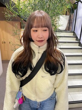 ゼスト 吉祥寺店(ZEST) 姫カット/エンドカラー/ミルクティーベージュ　吉祥寺桜