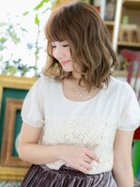 カバーヘアアンドスパ ブリス 浦和(COVER HAIR&SPA bliss)&nbsp;インナーハイライトくせ毛風小顔抜け感ヘアc5浦和20代30代40代