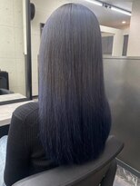 スターズ 柏(STARS)&nbsp;ブルーグレージュ　ストレート　ブリーチなしカラー　アッシュ
