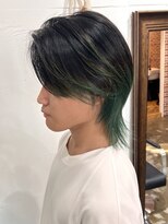 ヴィップルーム(viproom)&nbsp;スパイラルパーマフェードカットビジネスマンメンズウェーブヘア