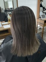 アジールヘア 北千住駅西口店(agir hair) ナチュラルベージュハイライトカラー 北千住