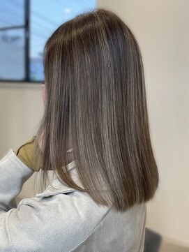 アース 三木店(HAIR & MAKE EARTH) 20代30代ハイライトバレイヤージュブリーチ立体感透け感