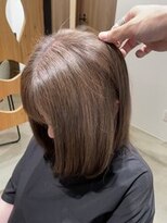 サンタフェ 柳津店(Santa'Fe)&nbsp;Santa'Fe式脱白髪染め白髪ぼかしカラー[ビフォーアフター]