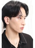 メンズナチュラルセンターパート×ニュアンスパーマ!!
