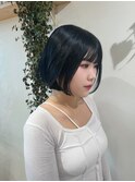 【ZEST中野/KOTOMI】タッセルボブ/ブルーブラック