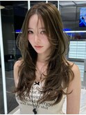 ワンホンヘア/韓国ヘア/ウルフ/前髪[レイヤーカット/渋谷]