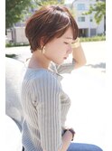 【 I. 】30代からのナチュラル前下がりショートボブ 川口