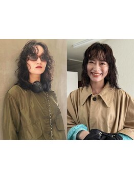 ダメージレスで毛先まで柔らかな外国人風パーマが叶う♪再現性も高く、毎日のスタイリングが簡単に♪