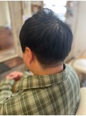 ツーブロックなしショート