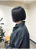 ぷつっとボブ/ボブ/黒髪ボブ