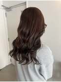 オリーブベージュ 赤み消しカラー ダブルカラー 髪質改善