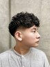 【メンズ限定パーマ】ナチュラルパーマ+カット￥8500