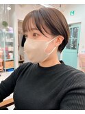 ショートボブ/ミニボブ/マッシュ/切りっぱなし/柏駅