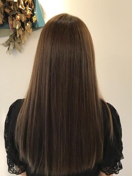 ヘアー サロン ノア(Hair Salon NOA)の写真/[豊橋]クセやうねりなどのお悩みを解決◎ダメージレスな仕上がりで憧れのサラ艶ストレートヘアが叶う◆