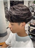 NEXTNEO【櫻田】センターパート フェザーパーマ メンズ